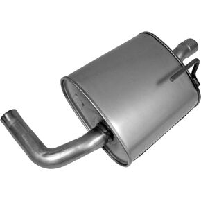 Walker Exhaust Quiet-Flow Stainless Steel 53823 Direct Fit Exhaust Muffler Assembly 2" Inlet (Inside) 2.25" Outlet (Outside)