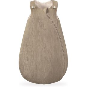 lulumoon Sleep Sack Baby Wearable Blanket: Muslin Sleeveless Sleep Bag for Baby 0.5 TOG with 2-way Zipper