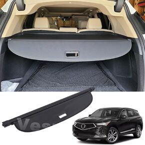 VESUL Retractable Rear Trunk Cargo Cover Compatible with Acura RDX 2019 2020 2021 2022 2023 2024 Security Shade Shield Tonneau Cover Anti-Peeping Luggage Privacy Screen