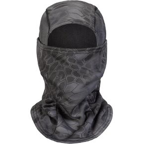 XY3545HS Camo Military Warm Balaclava for Winter Outdoors-Ski Mask，Hunting，Fishing，Motorcycle Windproof，Unisex，Elastic