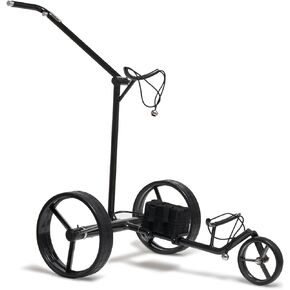 Green Eagle Golf - Electric Golf Caddy Aria Carbon - Ultralight and Ultraslim Carbon Fiber Electric Golf Caddy - Rechargeable Lithium Battery - 36 Holes - Fully Accessorized - Comes with Trolley Bag
