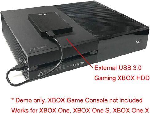 Avolusion HD250U3 2TB USB 3.0 Portable External Gaming Hard Drive (for Xbox One, Pre-Formatted) - 2 Year Warranty in Saudi Arabia