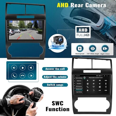 2G+64G Android 13 Car Stereo for Dodge Charger/Magnum 2005-2007 with Wireless Apple Carplay Android Auto,9'' Touchscreen Car Radio with GPS Navigation,Bluetooth,WiFi/FM/RDS Radio,SWC+Backup Camera in Saudi Arabia