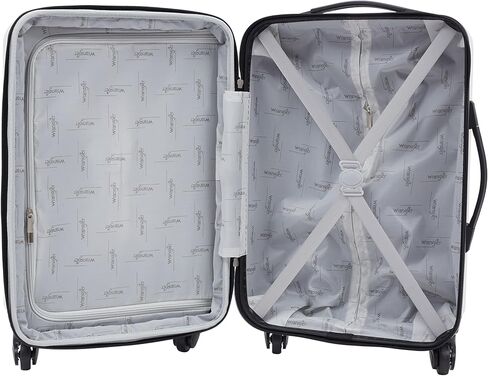 Wrangler Carry-On Luggage Set, Grey in Kuwait
