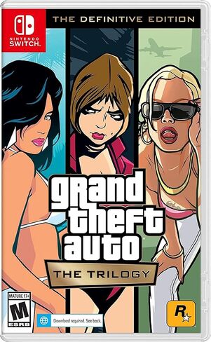 Grand Theft Auto: The Trilogy - The Definitive Edition - Nintendo Switch and Mario Kart 8 Deluxe - US Version in Saudi Arabia