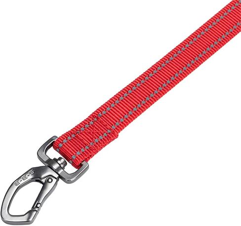 EXCELLENT ELITE SPANKER Strong Durable Nylon Dog Training Leash Traction Rope 4 Feet Long 1" Wide with Handle for Small and Medium Dog(Green) in Saudi Arabia