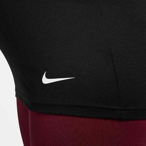 قمصان بدون أكمام للسيدات من Nike Maternity Dri-FIT Performance مقاس XS، اللون: أسود/أسود in Saudi Arabia