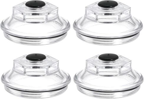 Oil Bath Caps Dust Plug Kit for Dexter 10K HD 12K & 15K Replace K71-148-00 for Dexter 9k-10K General Duty Axles 4.0" Threads Trailer Axle After 1989 and Before July 2009 21-36 4Pcs… in Kuwait