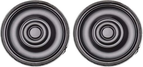 uxcell 0.5W 16 Ohm Micro Internal Speaker Magnet Loudspeaker 36mm Dia 2pcs in Saudi Arabia