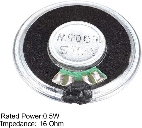 uxcell 0.5W 16 Ohm Micro Internal Speaker Magnet Loudspeaker 36mm Dia 2pcs in Saudi Arabia