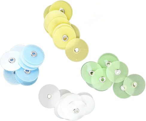 Dental Mixed Composite Resin Polishing Disc 40PCS Dental Abrasive Discs for Polishing Sanding Finishing Grinding (12MM) in Saudi Arabia