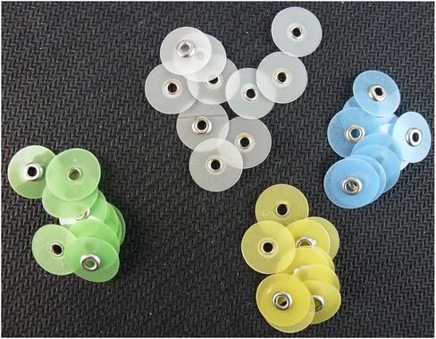Dental Mixed Composite Resin Polishing Disc 40PCS Dental Abrasive Discs for Polishing Sanding Finishing Grinding (12MM) in Saudi Arabia