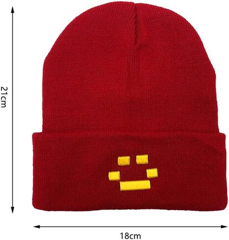 HoeLo LAS Nevadas Beanie for Women Men Soft Red in Saudi Arabia