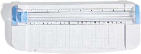 A4 Paper Cutter 12 Inch Titanium Straight Paper Trimmer with Side Ruler for Scrapbooking Craft, Paper, Coupon, Label, Cardstock (Upgrade Press Type Blade) in Kuwait