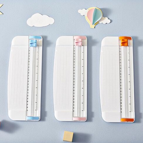 A4 Paper Cutter 12 Inch Titanium Straight Paper Trimmer with Side Ruler for Scrapbooking Craft, Paper, Coupon, Label, Cardstock (Upgrade Press Type Blade) in Kuwait