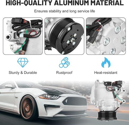 New AC Air Condition Compressor with Clutch for Honda Civic 1.8L 2012-2015, Acura ILX 2.0L 2013-2015 1600352 38800-R1B-A01RM in Saudi Arabia