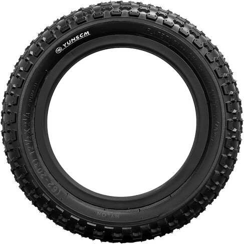 YUNSCM 12.5" Bike Tires 12 ½ X 2 ¼ (62-203) and 12.5" Tubes Schrader Valve with 2 Rim Strips Compatible with 12.5 x 2.25 12 1/2 x2 1/4 Bike Bicycle Tires and Tubes (P-1306) in Saudi Arabia