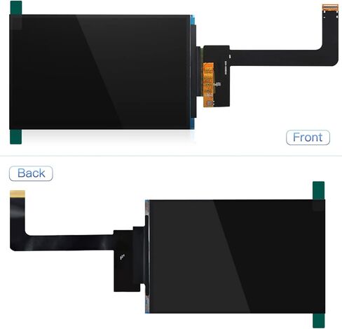 شاشة LCD أحادية اللون 6.08 بوصة 2K لطابعات Anycubic Photon Mon الراتنج ثلاثية الأبعاد، دقة 1620x2560 بدون لوحة اللمس in Kuwait