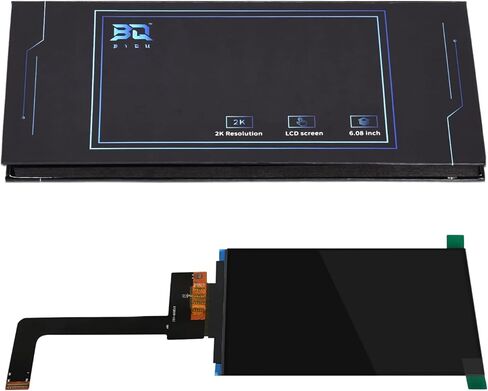 شاشة LCD أحادية اللون 6.08 بوصة 2K لطابعات Anycubic Photon Mon الراتنج ثلاثية الأبعاد، دقة 1620x2560 بدون لوحة اللمس in Kuwait