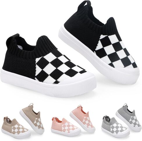Mesh Toddler Shoes,Baby Sneakers Girls Boys, Baby Sock Shoe,Slip-On Baby Walking Shoes,Breathable Toddler Tennis Shoes,Baby Non-Slip Breathable Slippers with Soft Rubber Soles 6 9 12 18 24 Months in Saudi Arabia