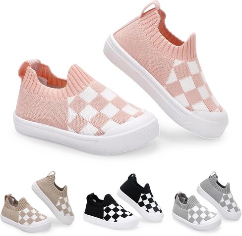 Mesh Toddler Shoes,Baby Sneakers Girls Boys, Baby Sock Shoe,Slip-On Baby Walking Shoes,Breathable Toddler Tennis Shoes,Baby Non-Slip Breathable Slippers with Soft Rubber Soles 6 9 12 18 24 Months in Saudi Arabia