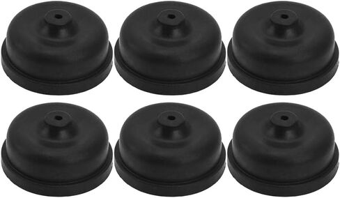 6Pcs Black Aquarium Diaphragm,Aquarium Air Pump Accessories, Aquarium Diaphragm, Aquarium Air Pump Accessories for Aquarium Air Oxygen Pump, Aquarium Air Pump Diaphragm, Aquarium Pumps and Filters in Saudi Arabia