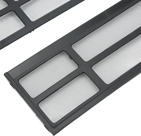 Akozon Car Air Intake Grille, 2pcs Black Car Air Intake Vent Cover Mesh Air Intake Vent Grille For Tesla Model Y 2020‑2022 Air Vent Grille Protector in Saudi Arabia