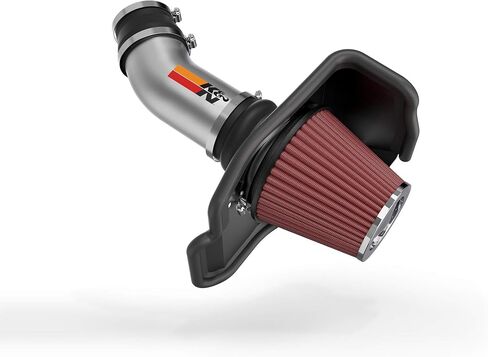 K&N Cold Air Intake Kit: Increase Acceleration & Engine Growl, Guaranteed to Increase Horsepower up to 22HP: Compatible with 6.4L, V8, 2011-2019 Dodge/Chrysler (Challenger, Charger, 300), 69-2545TP in Saudi Arabia