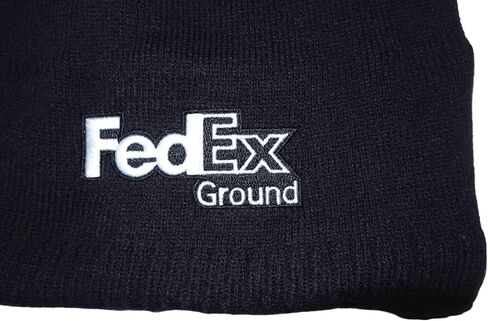 قبعة جمجمة مطرزة باللون الأسود من KAG FedEx in Kuwait