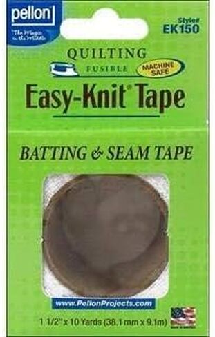 Pellon Easy-Knit Batting & Seam Tape 1-1/2"X10 Yards-White in Saudi Arabia