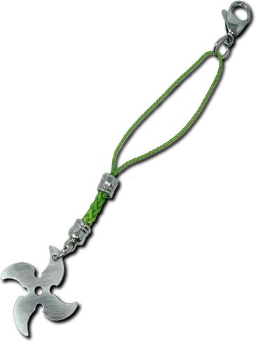 Made in Japan Ninja Star Shuriken Metal Keychain Lanyard Strap key accessory in Saudi Arabia