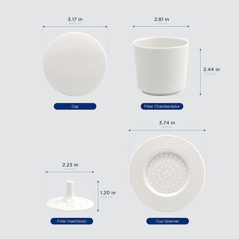 Minh Long Porcelain Coffee Filter for single cup 5.75 oz, Vietnamese Coffee Filter Set, Vietnamese Coffee Maker or Press, Slow Drip Paperless, Non-Electric Pour Over Coffee Dripper, Easy to clean in Saudi Arabia