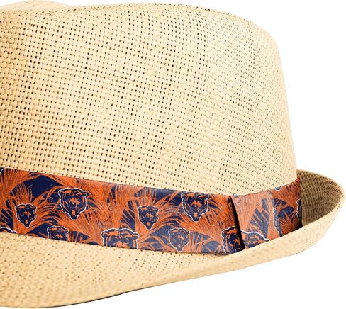 FOCO Men's NFL Team Logo Trilby Straw Hat in Saudi Arabia