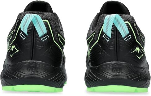 حذاء الجري Gel-Sonoma 7 GTX للرجال من ASICS، مقاس 9.5، أسود/أخضر مضيء in Saudi Arabia