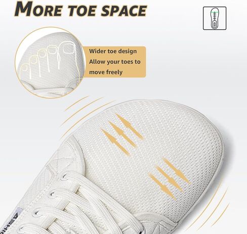 ASHION Men's Walking Shoes Wide Toe Box Classic Retro Gum Sole Fashion Sneakers Casual Tennis Footwear Anti Slip Trainers in Saudi Arabia