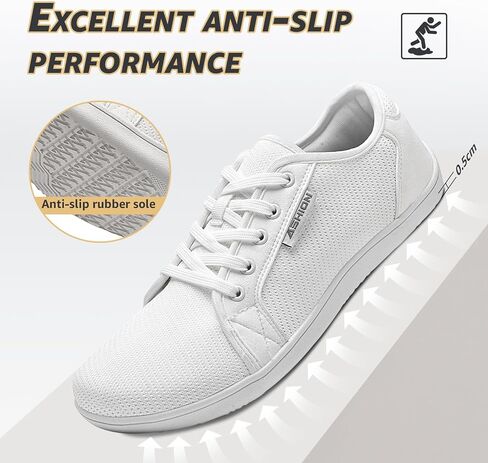 ASHION Men's Walking Shoes Wide Toe Box Classic Retro Gum Sole Fashion Sneakers Casual Tennis Footwear Anti Slip Trainers in Saudi Arabia