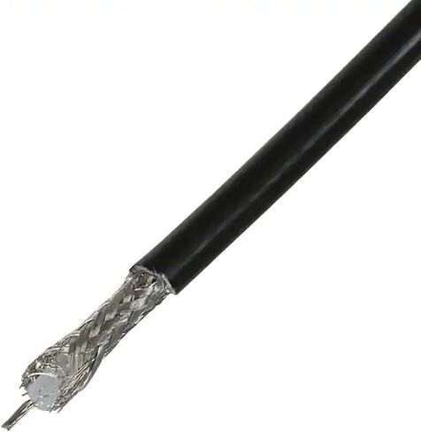 Jameco ValuePro RG-58A/U كابل محوري 20 AWG مجدولة 50 أوم 100 قدم in Saudi Arabia