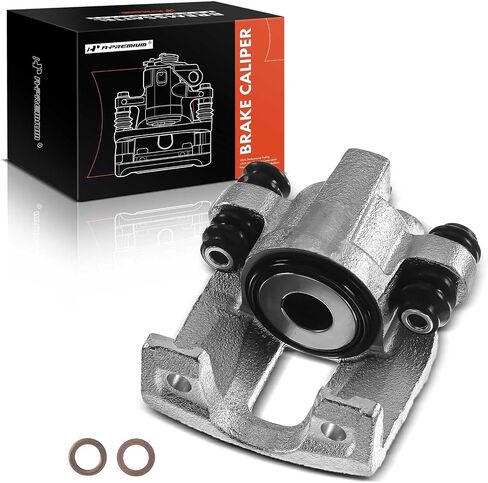 A-Premium Disc Brake Caliper Assembly Without Bracket Compatible with Select Jeep Models - ZJ Grand Cherokee 1994 1995 1996 1997 1998 Sport Utility - Rear Left Driver Side in Saudi Arabia