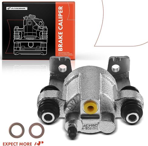 A-Premium Disc Brake Caliper Assembly Without Bracket Compatible with Select Jeep Models - ZJ Grand Cherokee 1994 1995 1996 1997 1998 Sport Utility - Rear Left Driver Side in Saudi Arabia
