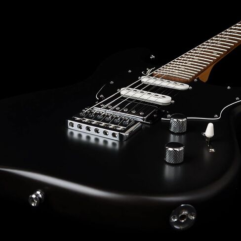 Godin Session LTD 6 String جيتار كهربائي ذو هيكل صلب، يمين (048410) أسود in Kuwait