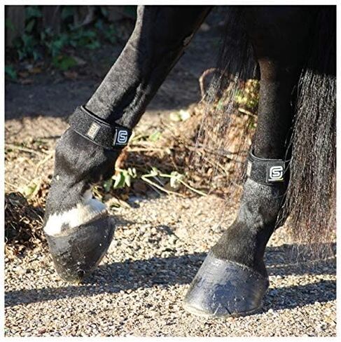 EQU Streamz Advanced Magnetic Horse Bands (Pair) | Full Body Coverage | Creates no Heat, Suitable for 24x7 use | Suitable for Fetlocks & Hocks in Saudi Arabia
