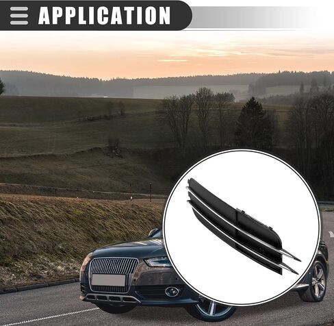 Motoforti Front Brake Pad Electronic Wear Sensor Replacement Brake Pad Wear Indicators, for Audi A6 2012-2014, Metal Rubber, 4G0807681, Black in Saudi Arabia