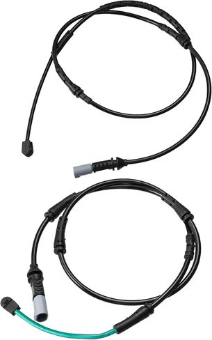 X AUTOHAUX 2pcs Front 34356791958 Rear 34356791962 Car Brake Pad Electronic Wear Sensor for BMW 535i 528i 550i 535i XDrive 550i XDrive 535d XDrive 535d in Saudi Arabia