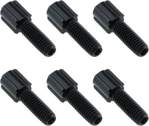 MEETOOT 6PCS M6 Road Bike Rear Derailleur Brake Cable Line Thumb Shifter Adjuster Screw Brake Cable Screw in Saudi Arabia