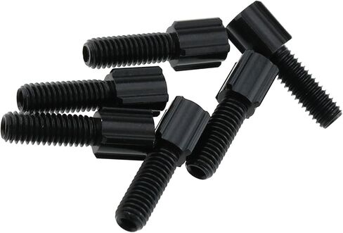 MEETOOT 6PCS M6 Road Bike Rear Derailleur Brake Cable Line Thumb Shifter Adjuster Screw Brake Cable Screw in Saudi Arabia