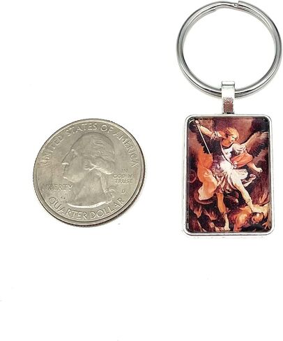 St. Michael Archangel Key Chain in Saudi Arabia