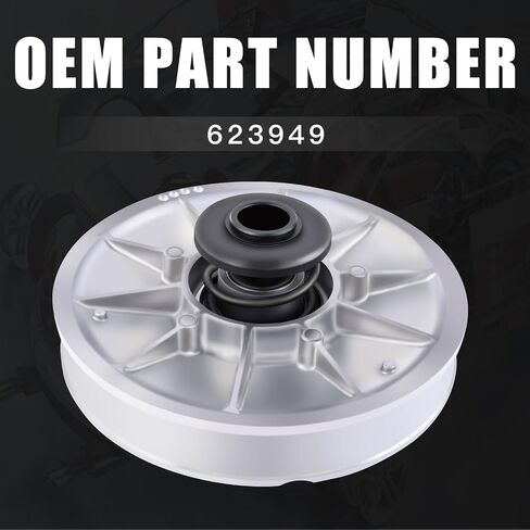 Zditumi 623949 Secondary Driven Clutch Compatible with EZGO/Cushman Golf Cart Gas Express S4, L4, S6, L6 Refresher FS2 FS4 1200 2008-2023 in Saudi Arabia