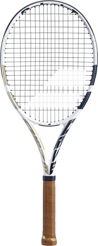 Babolat Pure Drive Team Wimbledon Tennis Racquet - Strung with 16g White Babolat Syn Gut at Mid-Range Tension in Saudi Arabia