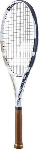 Babolat Pure Drive Team Wimbledon Tennis Racquet - Strung with 16g White Babolat Syn Gut at Mid-Range Tension in Saudi Arabia