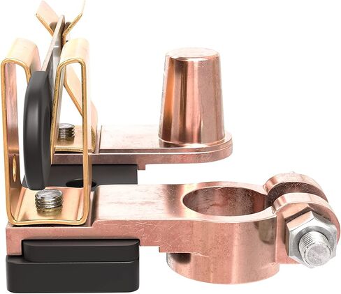 مجموعة مفاتيح البطارية الرئيسية مع براغي 12-48 فولت - مفتاح قطع الطاقة - فصل عازل البطارية للسيارات والشاحنات ومركبات RV والمعسكرات والقوارب - مقاومة للماء عند إيقاف التشغيل للسيارات، مفتاح بحري in Kuwait